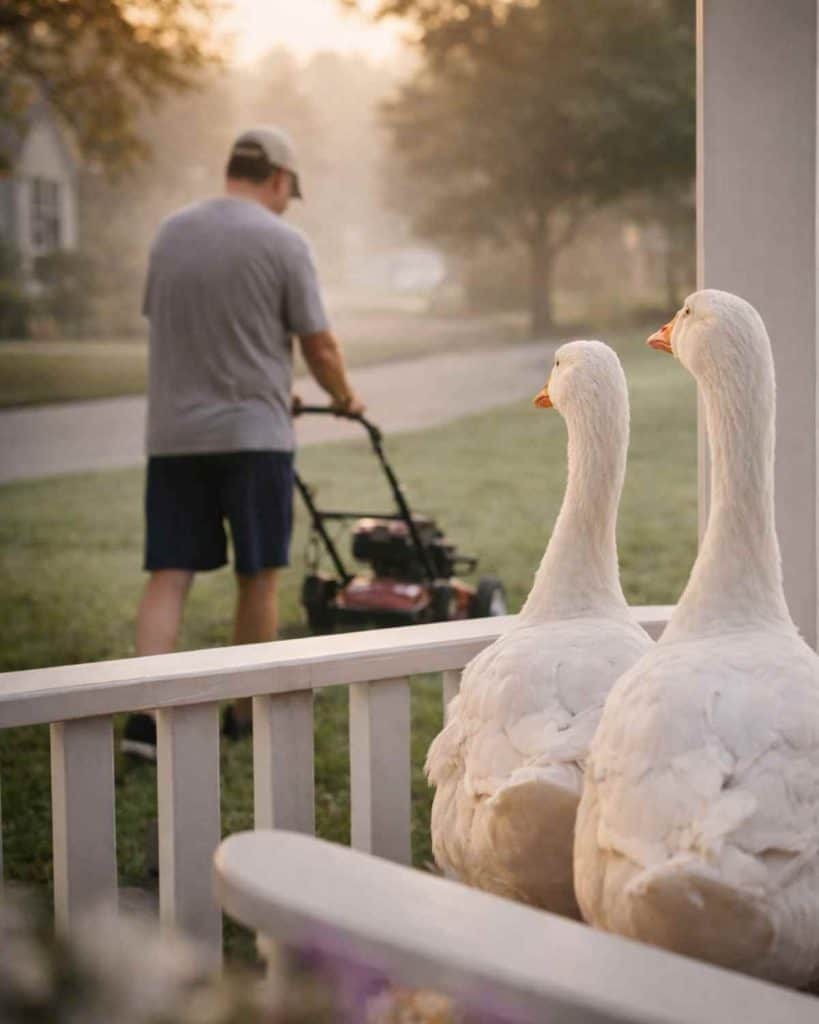 Lawn Mowing before 8 am