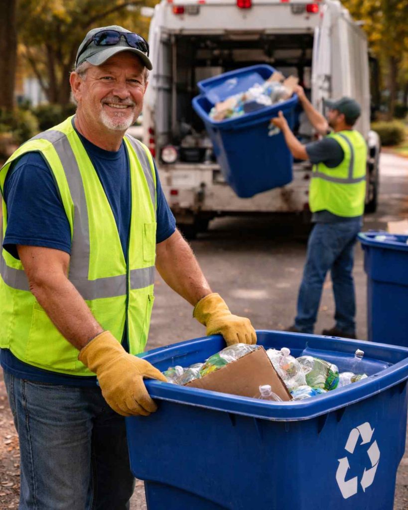 The Recycling Day Crew